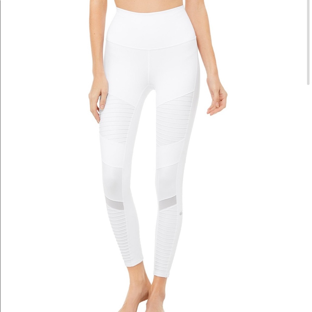 High waisted alo yoga moto leggings